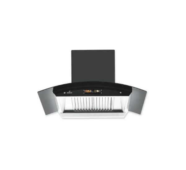 Upgrade your kitchen with the Golden Fuji Range Hood #GF-525, featuring advanced sensors and powerful extraction for a stylish cooking experience.