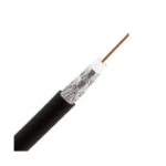 Popular RG7 Coaxial Cable features 99.99% pure copper wire, delivering reliable performance for networking applications with a length of 90 meters.