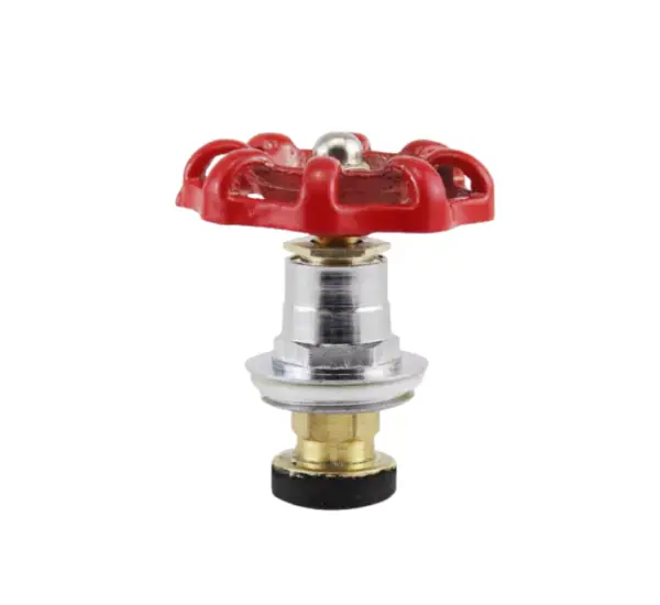 Discover the durable SPINDLE CAP (METAL) PPRC POPULAR, a crucial fitting for PPRC pipes that ensures a tight seal and reliable performance in plumbing setups.