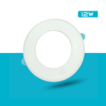 The Factor Downlight STAR-12 provides powerful 1200 lumens of illumination with adjustable color temperatures (6500K, 3000K, 4000K) for versatile lighting.