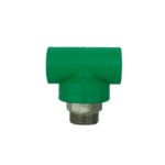 TEE Male PPRC Popular – Connect three PPRC pipes in a T-shape with this durable fitting, ensuring a secure and reliable connection.