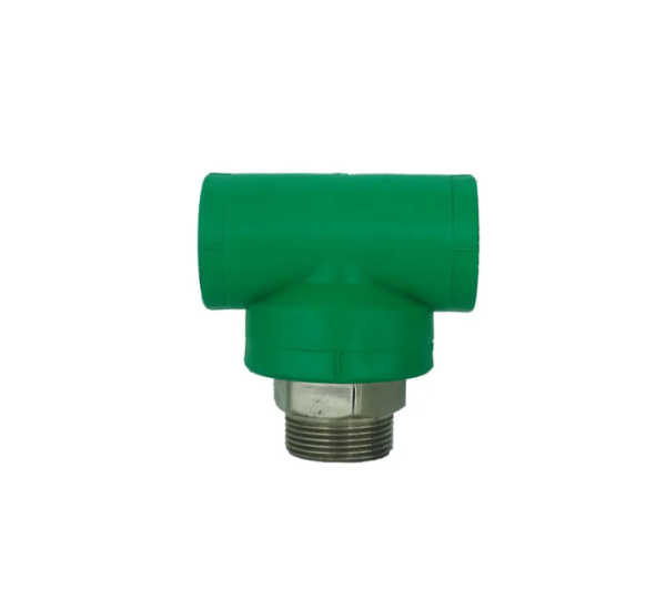 TEE Male PPRC Popular – Connect three PPRC pipes in a T-shape with this durable fitting, ensuring a secure and reliable connection.