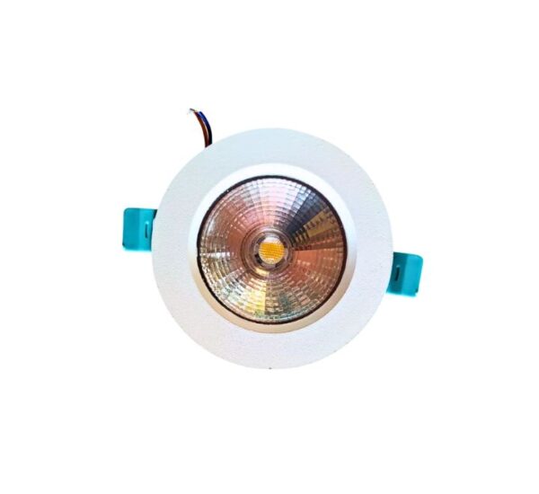 Glo 7W COB Spotlight – Illuminate your space with precision using the Glo COB Spotlight. Ideal for both residential and commercial settings, this spotlight offers powerful, focused lighting and a modern design.