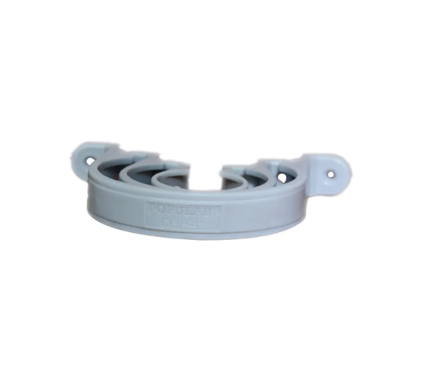 Keep your UPVC pipes securely fastened with the durable Pipe Clip 4Inch POPULAR. It ensures reliable support for your piping systems.