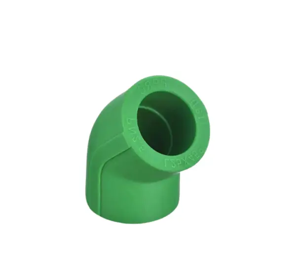 The ELBOW PPRC POPULAR 45-D, made from 100% food-grade material, offers a high-quality solution for plumbing. With a 50-year warranty, it ensures long-term durability and safety."
